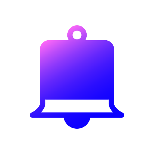 Bell Generic gradient fill icon