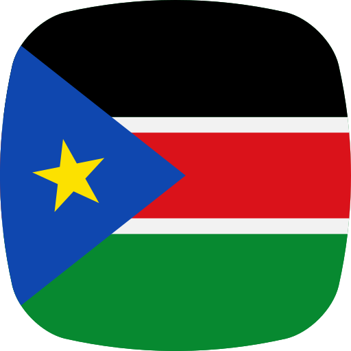 południowy sudan Generic color fill ikona
