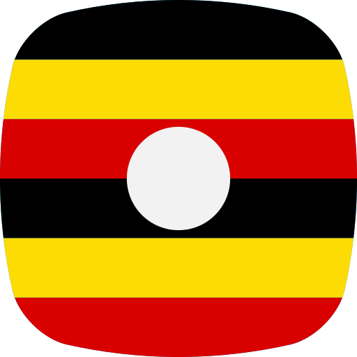 uganda Generic color fill icono