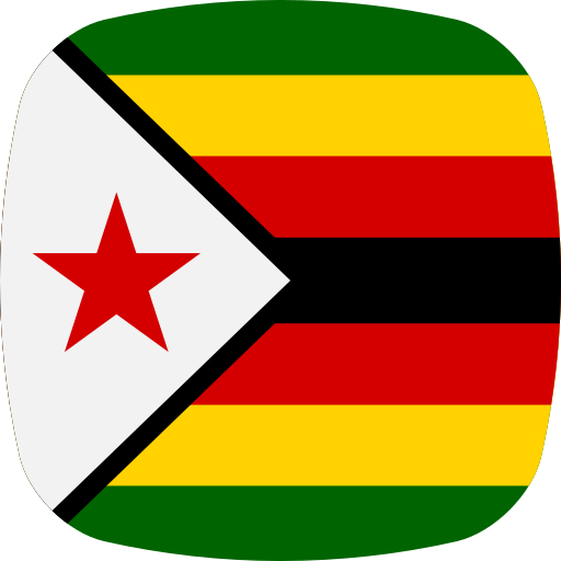 zimbabwe Generic color fill icona