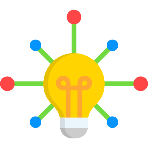 mindmapping Generic color fill icon