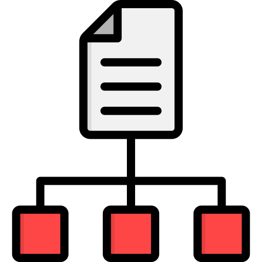 구조화된 데이터 Generic color lineal-color icon