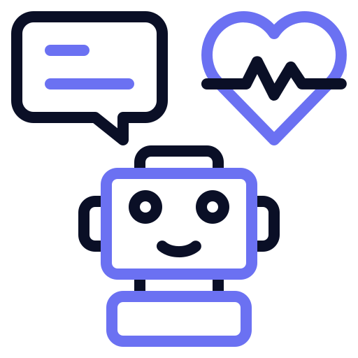 chatbot Generic color outline ikona