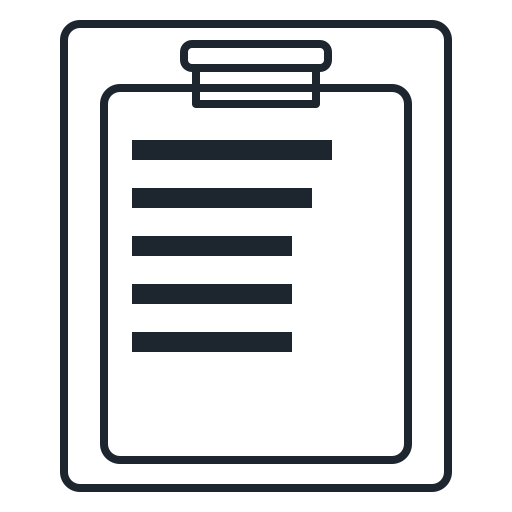 Note Generic outline icon