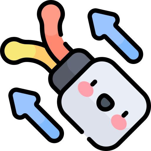 交通データ Kawaii Lineal color icon