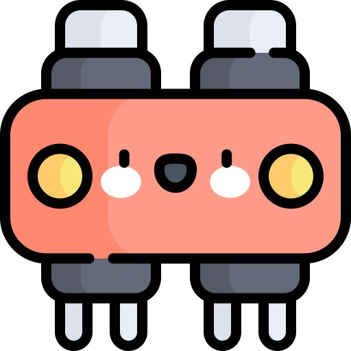 コネクタ Kawaii Lineal color icon