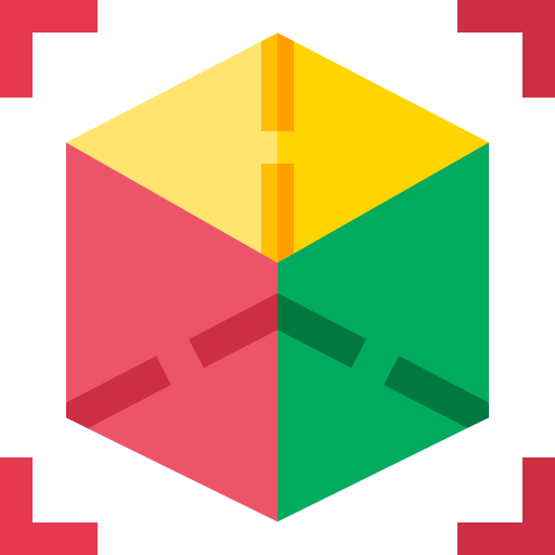 Куб Basic Straight Flat иконка