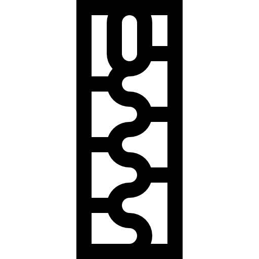 código postal Basic Straight Lineal icono