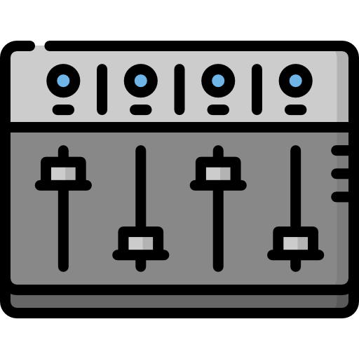 Equalizer Special Lineal color icon