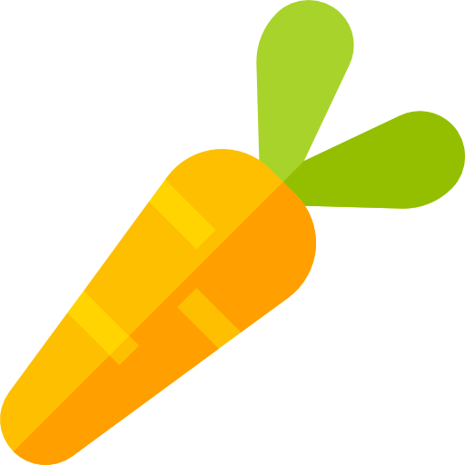 Carrot Basic Straight Flat icon