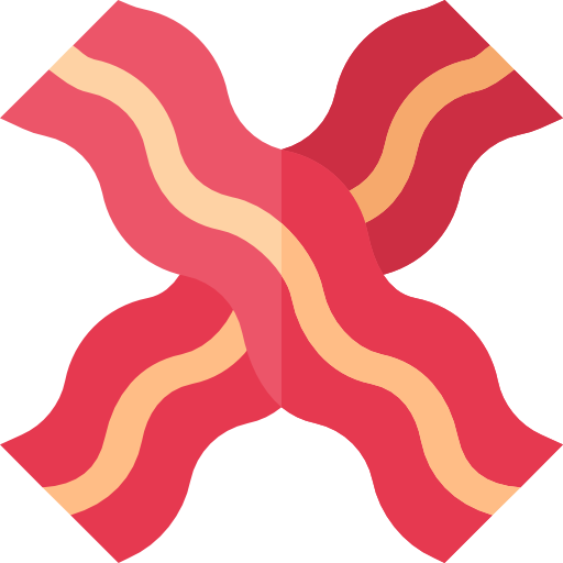 bacon Basic Straight Flat icona
