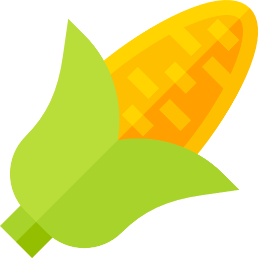 Corn Basic Straight Flat icon