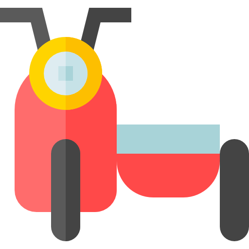 sidecar Basic Straight Flat icono