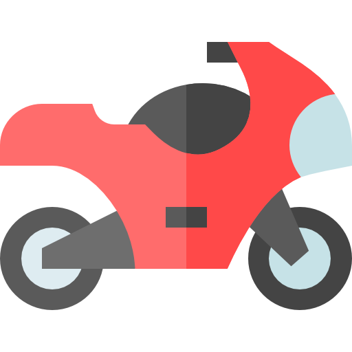 motorrad Basic Straight Flat icon