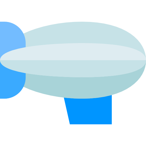 Blimp Basic Straight Flat icon