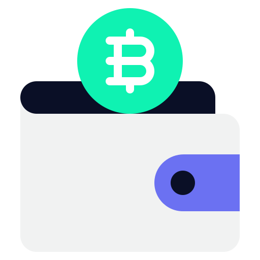Crypto wallet Generic color fill icon