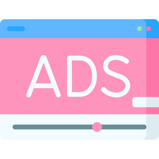Video advertising Special Flat icon