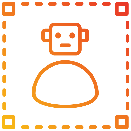 로봇공학 Generic gradient outline icon