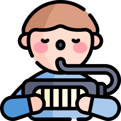 melodica Kawaii Lineal color icon