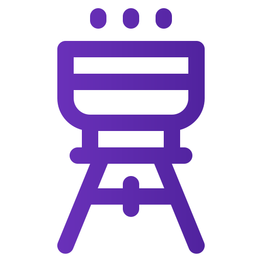 Barbeque Generic gradient outline icon