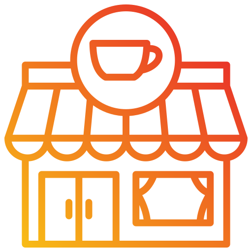 cafetaria Generic gradient outline icon