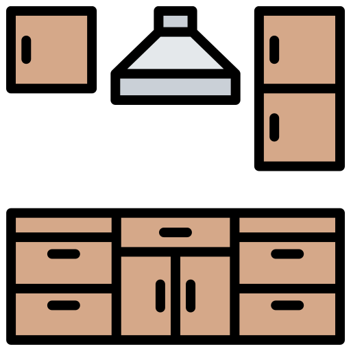 Кухонный шкаф Generic color lineal-color иконка