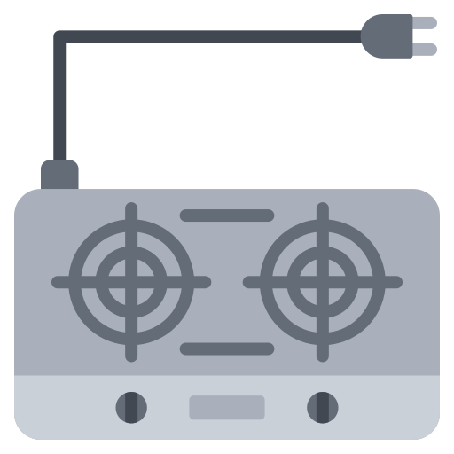 kuchenka elektryczna Generic color fill ikona