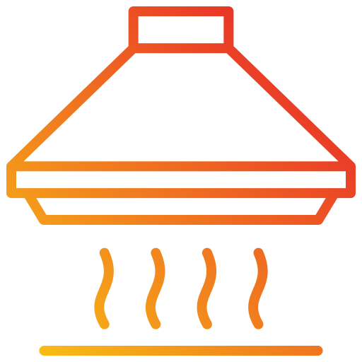 Кухонная вытяжка Generic gradient outline иконка
