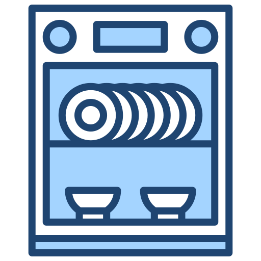 Dishwasher Generic color lineal-color icon