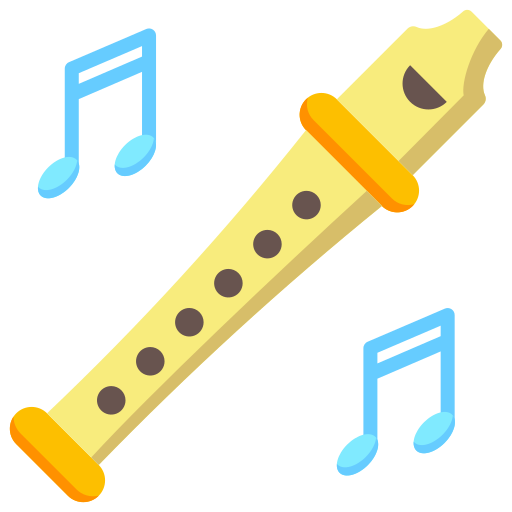 flöte Generic color fill icon