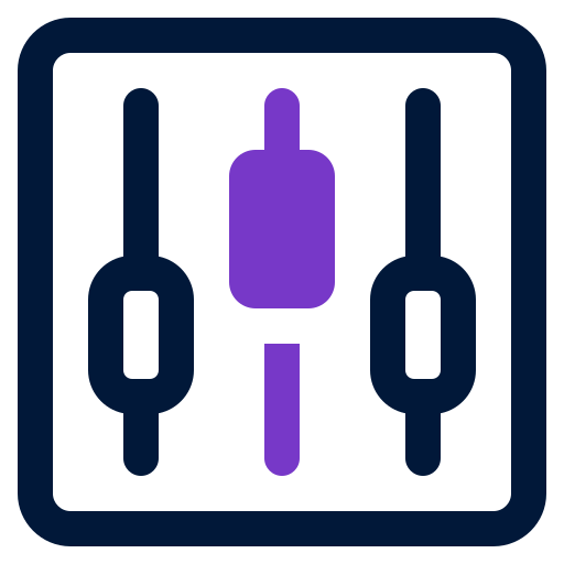 イコライザ Generic color lineal-color icon