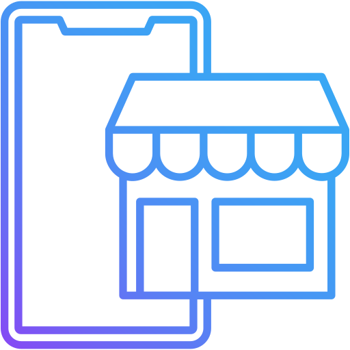 e-commerce Generic gradient outline icoon