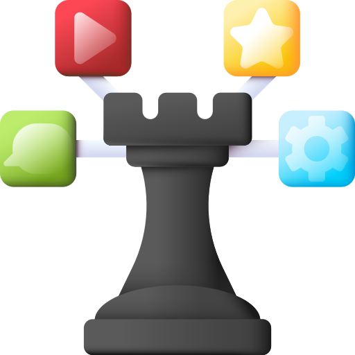Strategy 3D Color icon