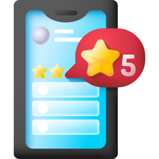 bewertung 3D Color icon