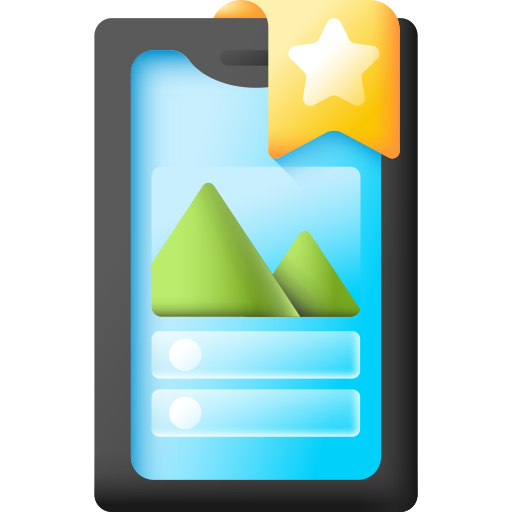 Bookmark 3D Color icon