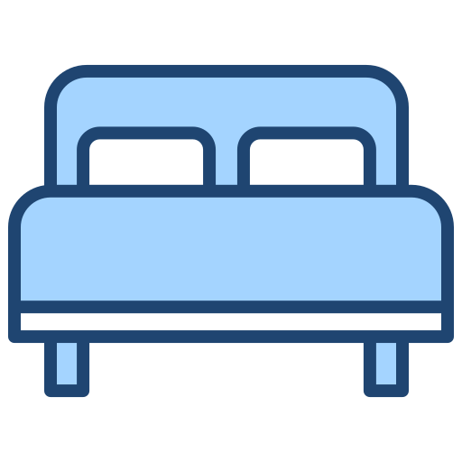 łóżko Generic color lineal-color ikona