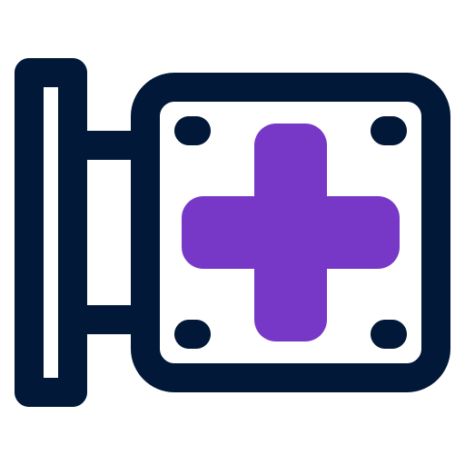 krankenhausschild Generic black outline icon
