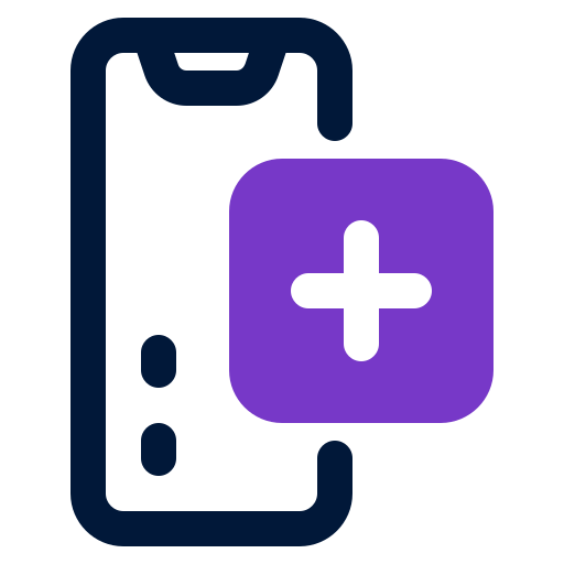 의료 앱 Generic black outline icon