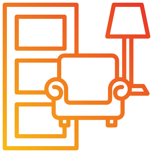 Furnishing Generic gradient outline icon