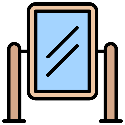 거울 Generic color lineal-color icon