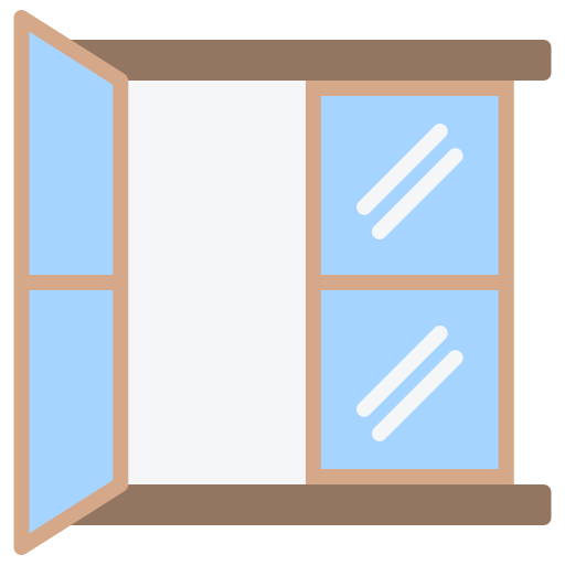 ventana Generic color fill icono