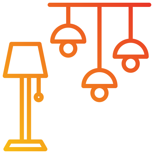 Lamp Generic gradient outline icon