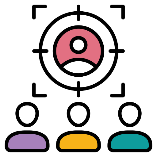 zielgruppe Generic color lineal-color icon