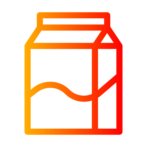 牛乳 Generic gradient outline icon