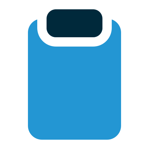 Clipboard Generic color fill icon