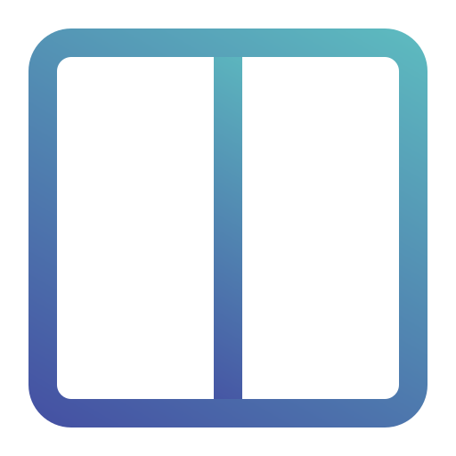 układ Generic gradient outline ikona