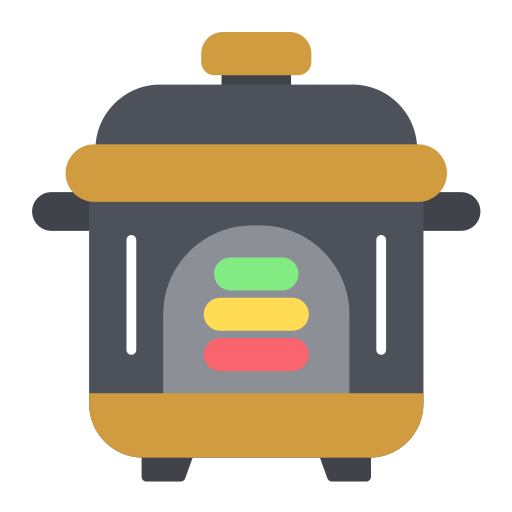 urządzenie do gotowania ryżu Generic color fill ikona