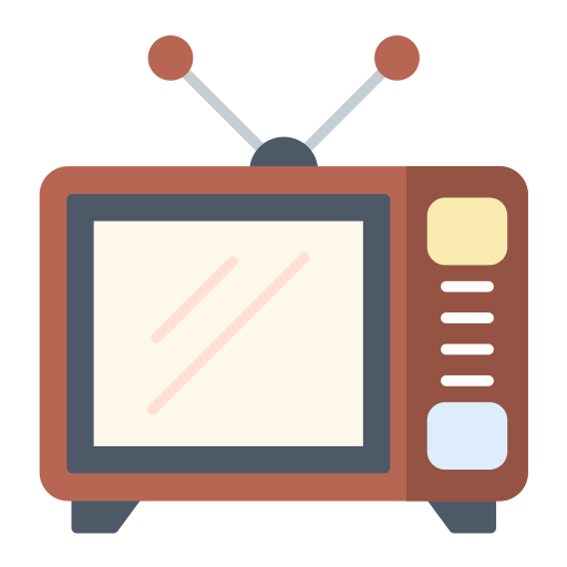 vecchio televisore Generic color fill icona