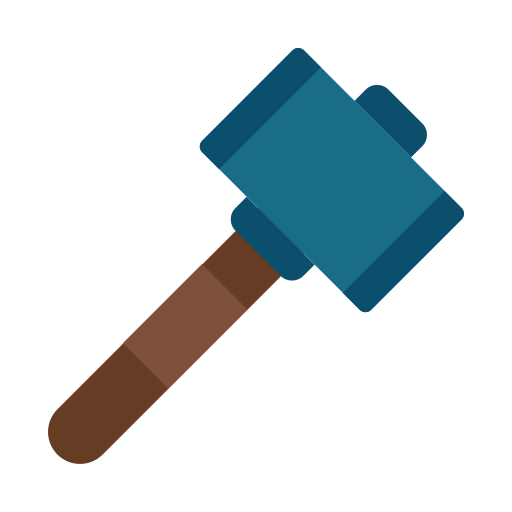 Sledgehammer Generic color fill icon