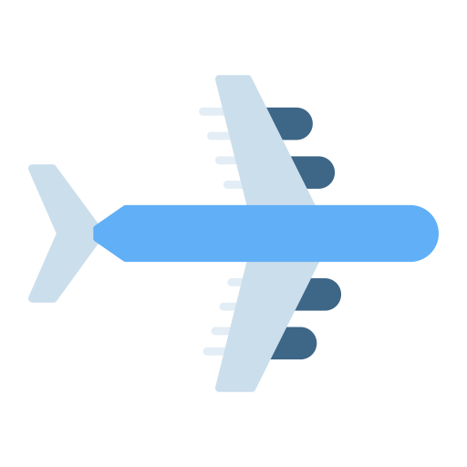 Aircraft Generic color fill icon
